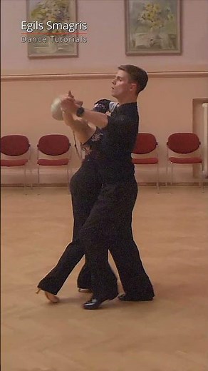 Waltz Basic Choreography - Progressive Chasse to Right, Natural Turn Ending