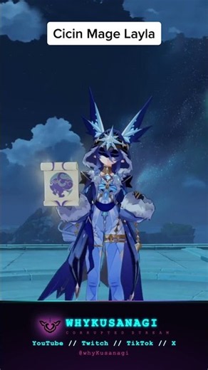 Fatui Cicin Mage outfit for Layla created by modder TheDevilHimself.