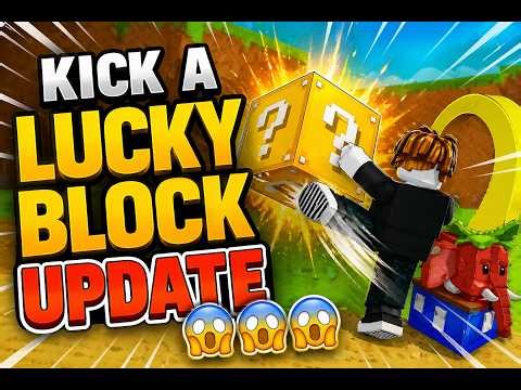 [LIVE ROBLOX] UPDATE KICK A LUCK BLOCK ??????