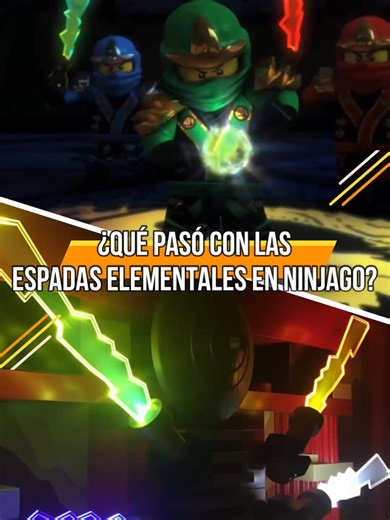 Las Espadas Elementales de Ninjago: ¿Qué Pasó con Ellas?