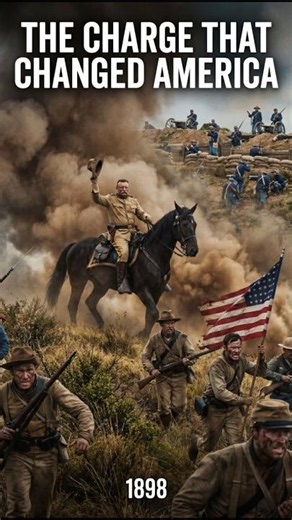 Battle of San Juan Hill (1898) | The Charge That Changed America 🇺🇸 #history #shorts