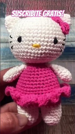 How to Make Hello Kitty Amigurumi - Complete Video Tutorial