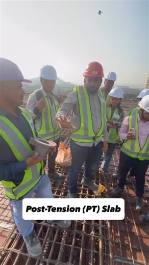 Apaha - Civil Engineering Training Institute on Instagram: "🌈 Post-Tension (PT) Slab – Key Components Explained (Easy for Students 👷‍♂️) 1️⃣ Anchor Cone / Guide Cone • Anchor cone (often called guide cone) helps position the tendon correctly inside the anchorage • It guides the stressing force uniformly to the anchor head • Ensures proper load transfer from tendon to concrete 2️⃣ Anchor Head • Anchor head is the main steel component that holds the stressed tendon • It transfers post-tension fo