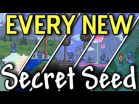 EVERY NEW Secret Seed In Terraria's 1.4.5 Update