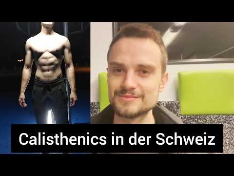 So trainiert ein pflanzlicher Calisthenics-Sportler in der Schweiz