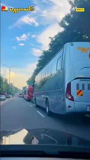 Mandalar Minn Express #automobile #localbus #buscompany #travel #mobilebus #scania #yangon #sl