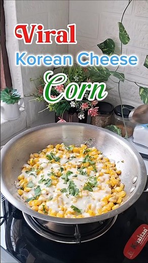 Extra Viral Korean Cheese Corn 🧀🌽 | Creamy, Cheesy & Ready in Just 10 Minutes! | Easy Korean Recipe