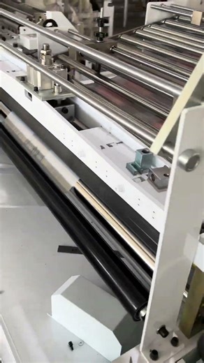 HDPE LDPE tube two side gusset machine #sidegussetmachine #twosidegussetmachine
