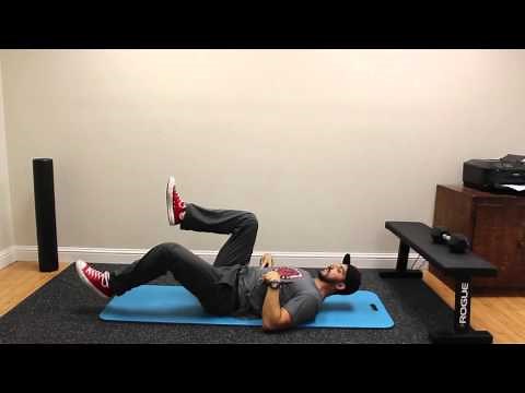 Ab Exercises for Core Bracing - Heel Taps