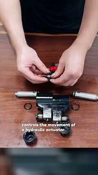Hydraulic Solenoid Directional Valve Structure Explained#hydraulicvalve #SolenoidValve
