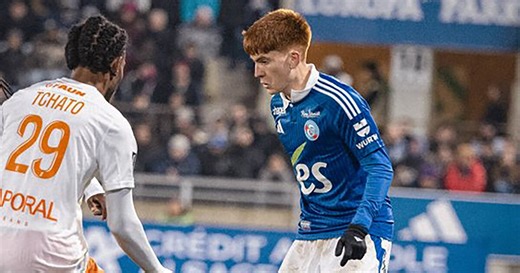 El video del Colo Barco con lujos y caños que compartió la Ligue 1 de Francia: el logro que alcanzó en Racing de Estrasburgo
