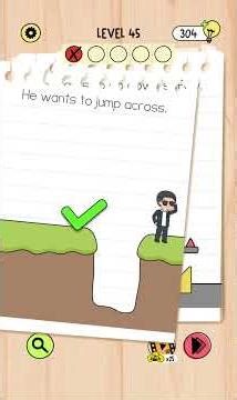 Brain Test 5 Level 45 | Walkthrough