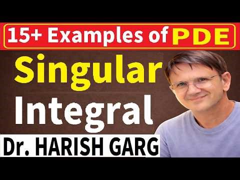 Singular Solution of Partial Differential Equation