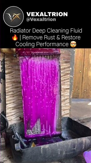 Radiator Deep Cleaning Fluid 🔥 | Remove Rust & Restore Cooling Performance 🤯