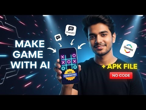 Build a Game Using AI and Convert It to App | No Coding, APK Ready