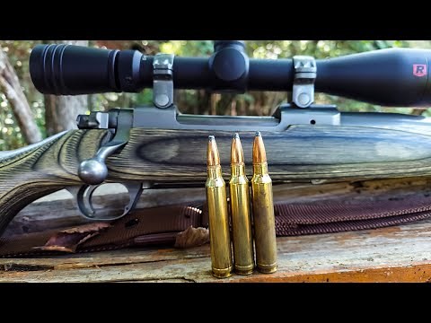 Ruger M77 Mark II - First Shots and 100 Yard Sight In