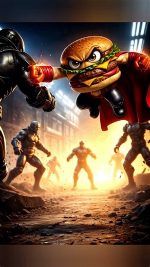 Burger Fighting Alien