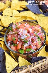 Pico de Gallo Recipe - Shugary Sweets