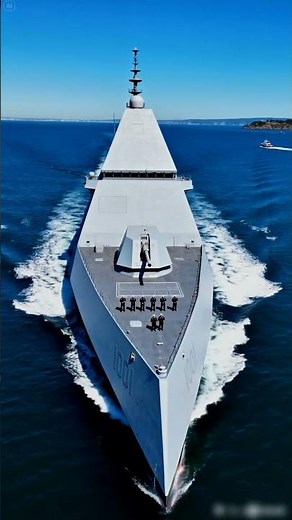 USS Zumwalt – The Stealth Destroyer That Looks From the Future 🚢🔥