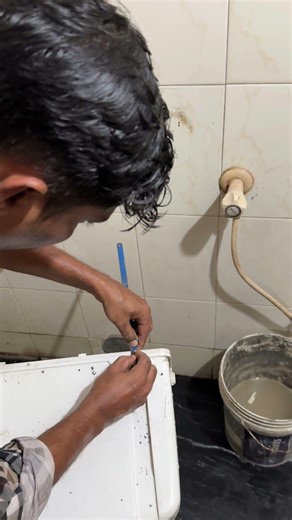 Plumbing ￼ open flash tank, #home #plumbing #shorts ￼