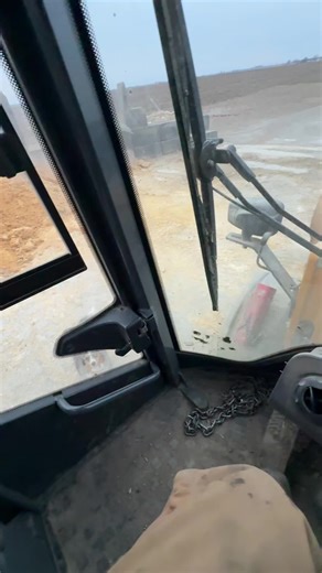 Adorable Dog Tries to Join Loader on Farm