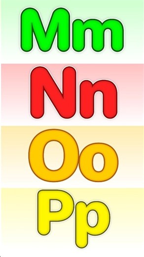 Learn Letters I to P 🔤 Fun Alphabet Song #shorts #abcs #abcd #alphabet #shortsvideo