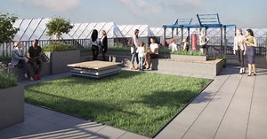 The two bedroom duplex apartment for sale in Digbeth for £376,000