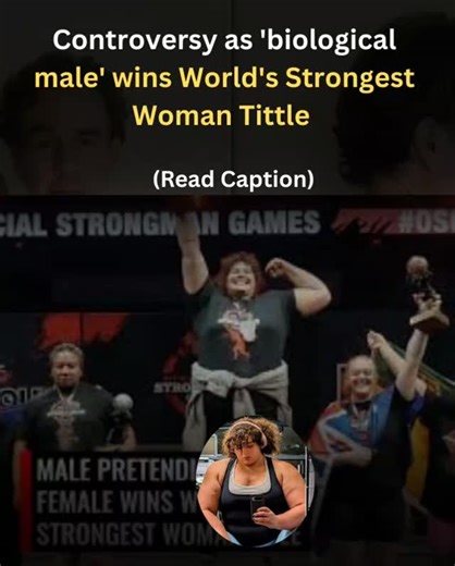 Heading | The World's Strongest Woman title in Texas sparked fury as Jammie Booker, a biological male, initially won but was later disqualified.... | Instagram