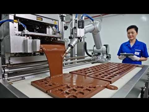 How Chocolate Is Made | Complete Chocolate Manufacturing Process from Cocoa Bean to Chocolate Bar 🍫