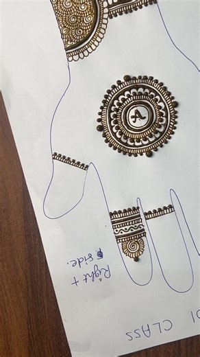 Tanisha Vijayvergiya | Free Mehandi Class Day 2 | Instagram