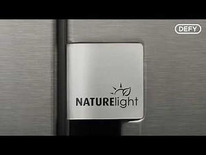 DEFY NatureLight Fridge Preserve Freshness with Natural 3 Colour Light Technology