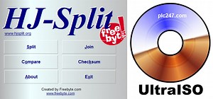 [Download] UltraISO / HJ-Split Support Install Software (32/64bit) - plc247.com