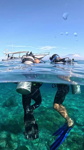 First Dive Ever! #nusapenida #scubadiving #deeprootsresort #SSI @Deep Roots Dive & Yoga Resort
