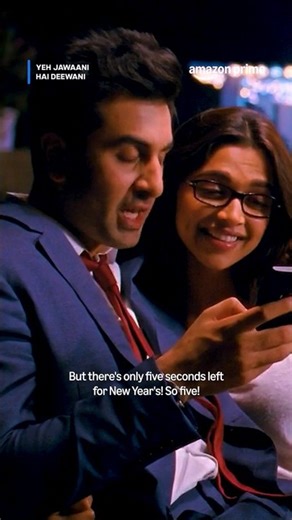 Happy New Year 🥳 | Ranbir Kapoor, Deepika Padukone #YJHD #primevideoindia #newyear #friends #trend