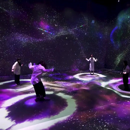teamLab / チームラボ - “Multi Jumping Universe” Multi Jumping...