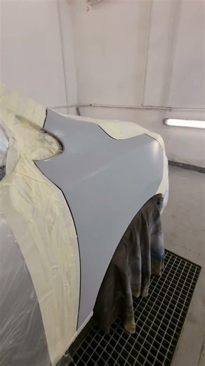Hyundai IX35 front wing damage repair - part 3