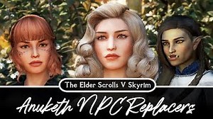 Video :: SKYRIM MOD - Anuketh NPC Replacers NO ESP - Showcase 13 SLE
