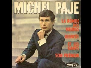 Michel Paje - Notre amour sur le sable - 1963