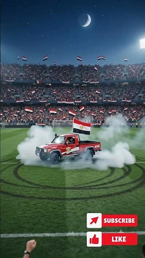 شاهد جنون التويوتا الحمراء وسط الملعب! 🔥 #هجولة #درفت #مصر النهاية صادمة