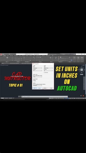 first setting in auto Cad #trend