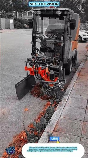 Neat & Fast: Next Machine Innovation's Automatic Curb Cutter: Clean Sidewalk Solution