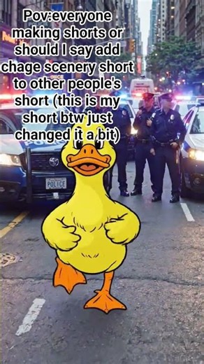 WHYYYY #shorts #subscribe #funny #duck #police #why #fake