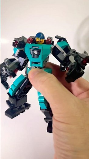 LEGO War Machine Tractor Mech Armour Build