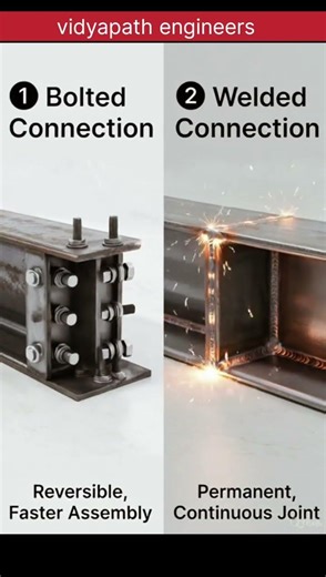 Bolted vs Welded – Difference You Must Know #vidyapathengineers
