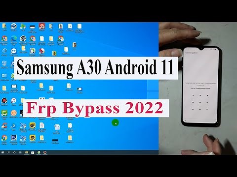 Samsung A30 Frp bypass Android 11 2022 with tool easy - Gsm hung vu.