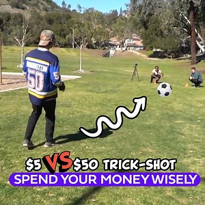 503K views · 504 reactions | $5 vs $50 Soccer Ball Trick Shots! | Josh Horton | Facebook