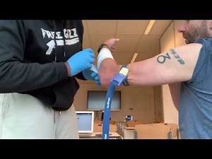 Slagaderlijke bloeding behandelen
