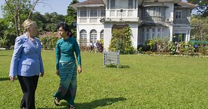 Myanmar auction fails again to attract bidders for the historic home of ousted leader Suu Kyi