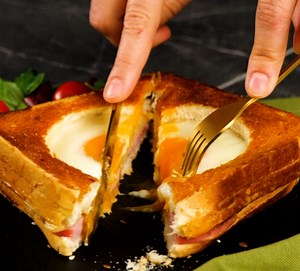 1.8K views | How to make the best toasted sandwich: | 5-Minute Workouts | Facebook