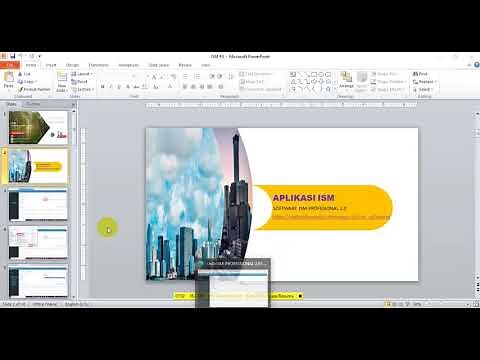ISM Analysis Aplikasi Software